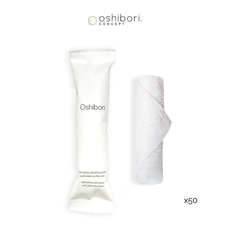 Refreshing Oshibori - 10 grams - White