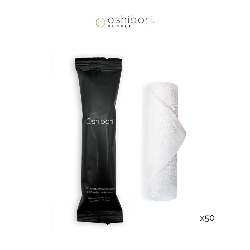 Refreshing Oshibori - 10 grams - Black