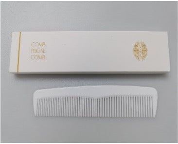 Connaissance Gold & White Comb in Paper Box - Suitality