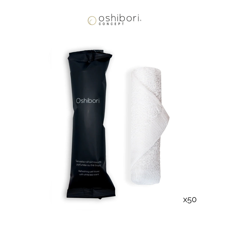 Refreshing Oshibori - 15 grams - Black