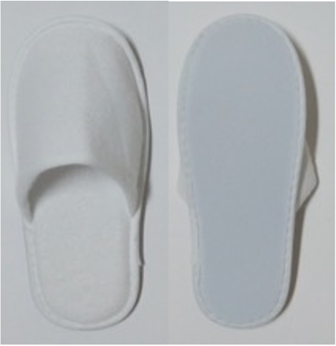 Needle Cloth Closed Toe Slipper - Suitality