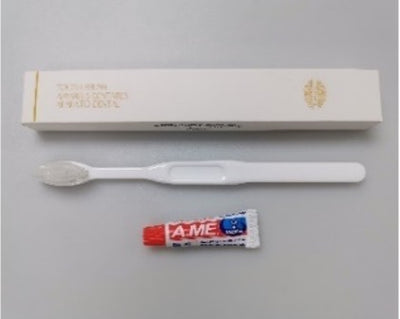 Connaissance Gold & White Dental Kit in Paper Box, 8g Toothpaste - Suitality