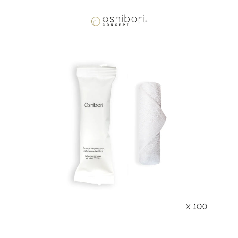 Refreshing Oshibori - 6 grams - White