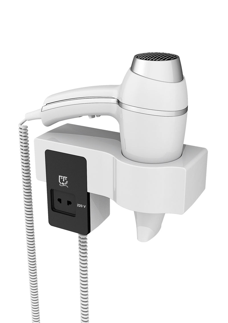 Hair dryer ALTEO white + PR MT support