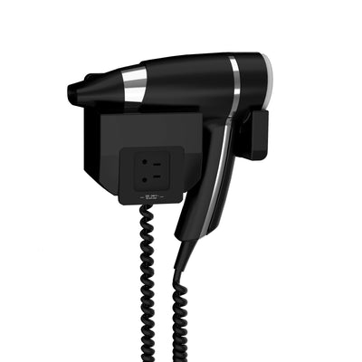 Hair dryer BRITTONY black + PR MT front support