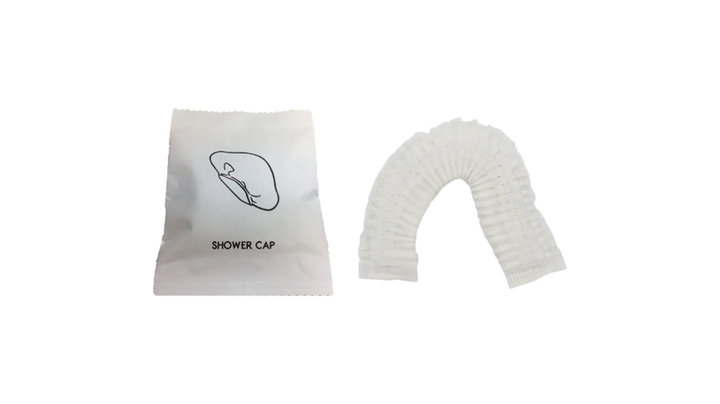 Shower Cap - White Kraft Paper Sachet