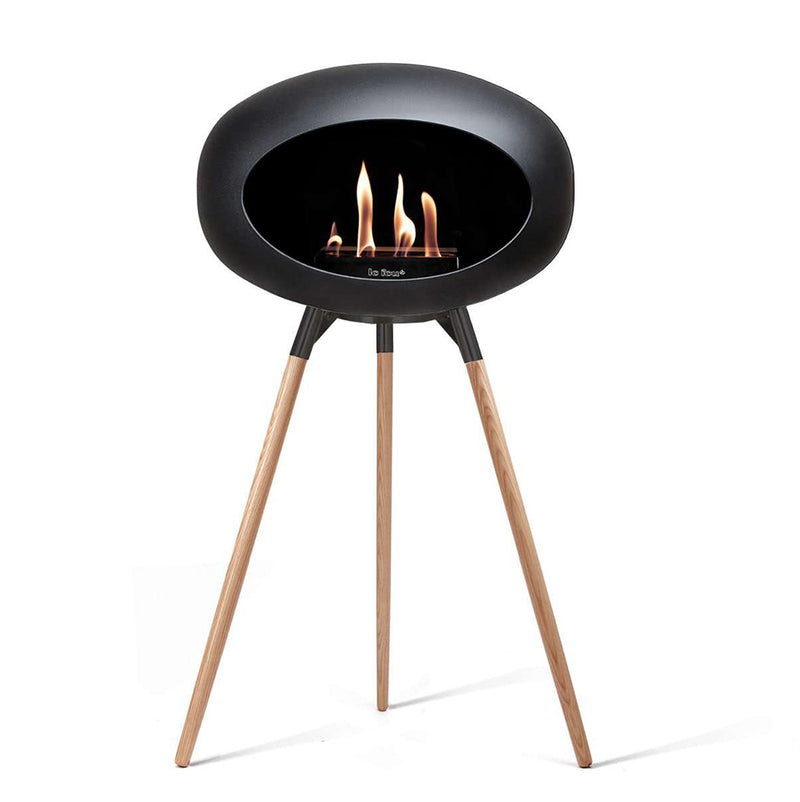 Le Feu Ground Wood High 79cm Black/Black/Soaptreated Oak