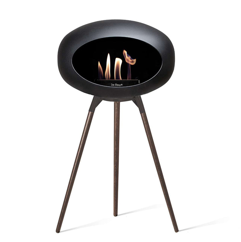 Le Feu Ground Wood High 79cm Black/Black/Smoked Oak