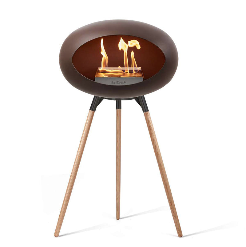 Le Feu Ground Wood High 79cm Mocca/Black/Soaptreated Oak