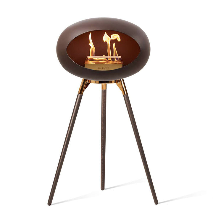 Le Feu Ground Wood High 79cm Mocca/Rose Gold/Smoked Oak