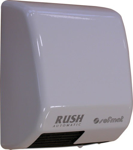 AUTOMATIC HAND DRYER RUSH WHITE 2350W - Suitality