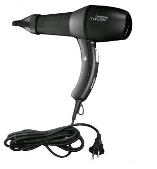 HAIRDRYER HAND-HELD 1600W HAIRDRESSER FONC. BLACK 3M CORD EUR PLUG - Suitality