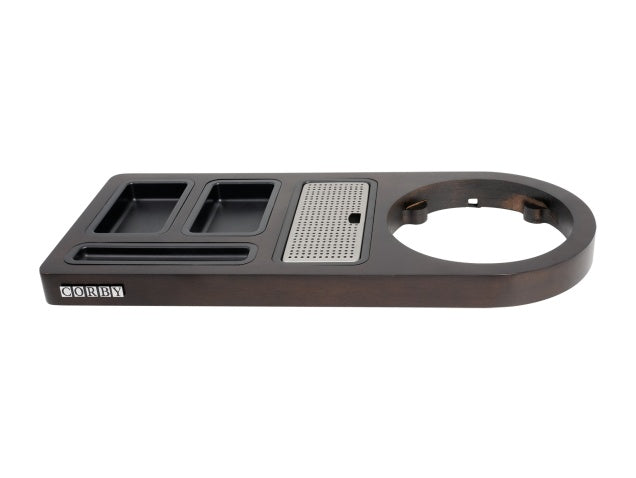 Buckingham Standard Welcome Tray - Dark Wood