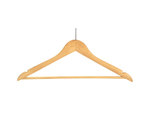 Security Pin Clothing Hanger – Corby Chelsea – Light Wood