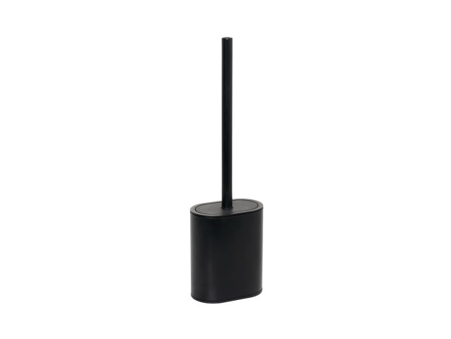 Corby Sana silicone toilet brush and holder in black