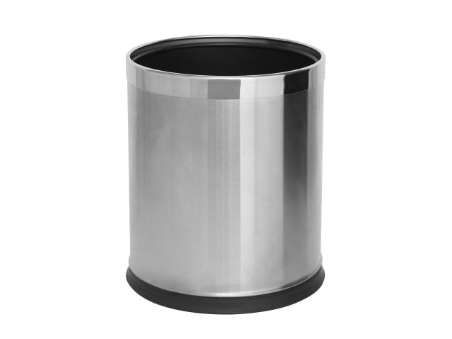 Waste Bin – Corby Thornton – 9L – Double Layer – Brushed Steel