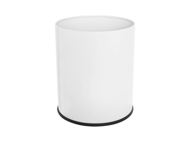 Single-Layer Waste Bin – 9L – Corby Thornton – White