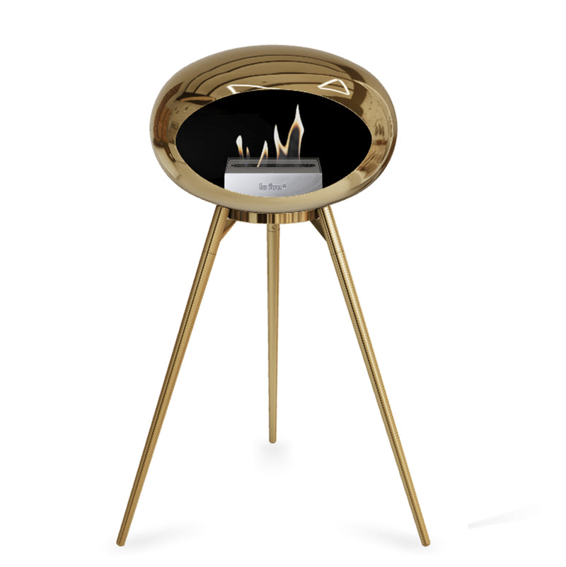 Le Feu Ground Wood High 79cm Chromed Gold/Rose Gold/Rose Gold