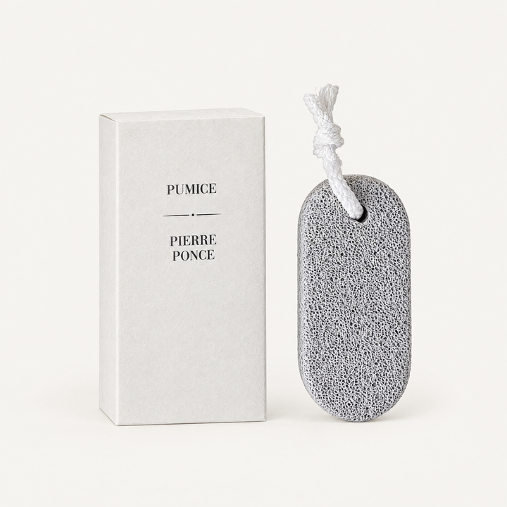 Pumice in FSC Paper Box – Pre Cut, studio photo