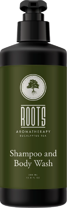 Roots Hair & Body Wash 380ml – Midscale Green - 12 pack