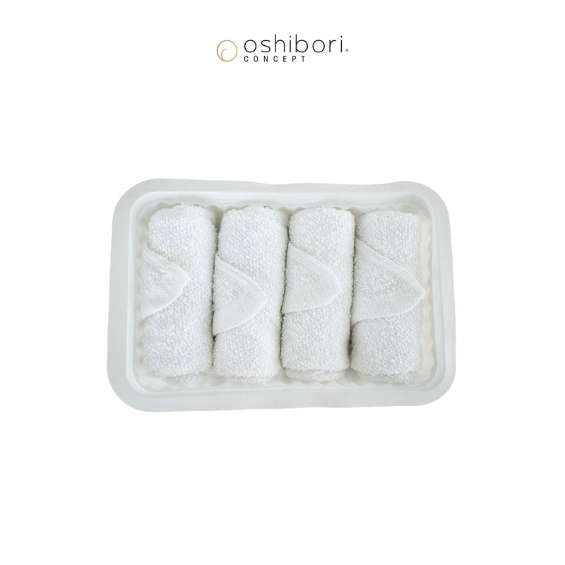 Tray of 4 oshibori (40x44cm)