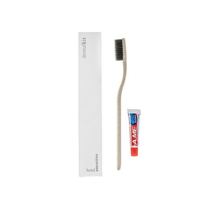 Dental Set (Wheat toothbrush) Eco in a box
