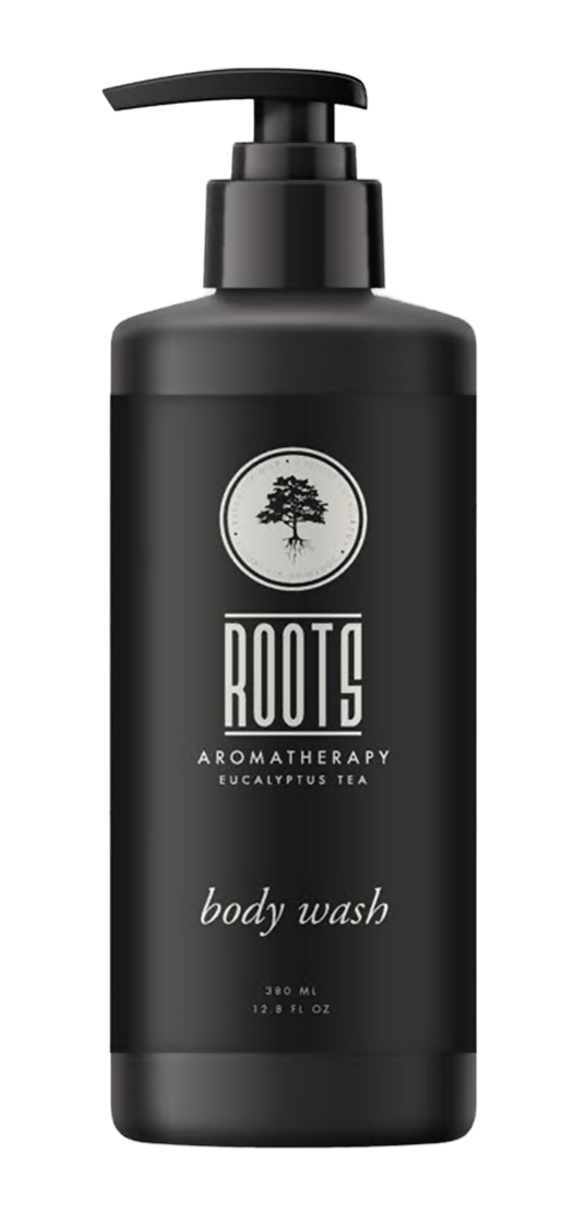 Roots Body Wash 380ml – Upscale Black - 12 pieces