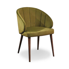 LIEJA 4-Leg Armchair Vertical Stitching