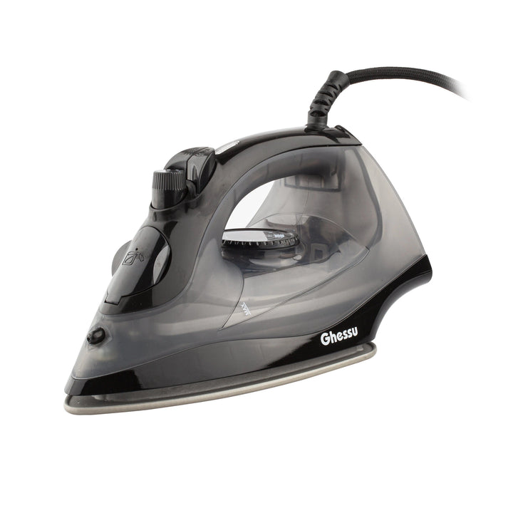 Black & Grey Steam Iron 1600W - Suitality