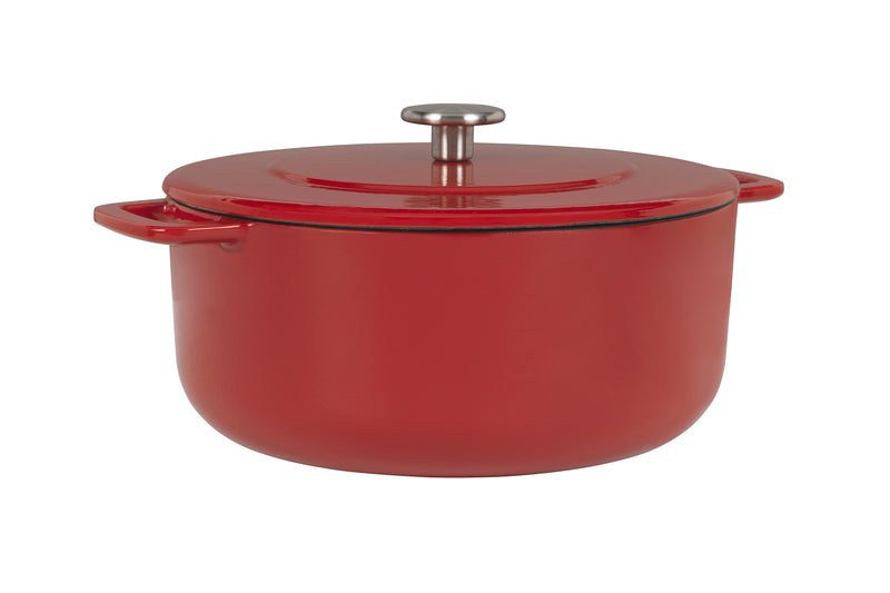 Combekk Souschef Dutch Oven 24CM Red - Suitality