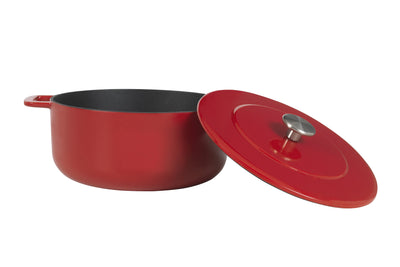 Combekk Souschef Dutch Oven 24CM Red - Suitality