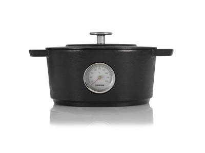 Dutch Oven Thermometer 24CM Dark Grey - Suitality