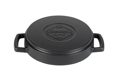 Fry Pan Double Handle 24CM Dark Grey - Suitality