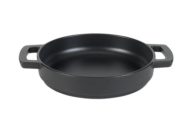 Fry Pan Double Handle 24CM Dark Grey - Suitality