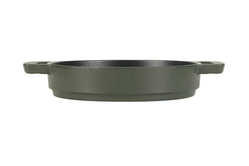 Fry Pan Double Handle 24CM Green - Suitality