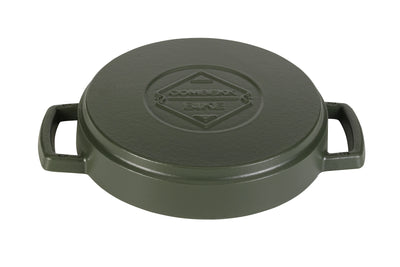 Fry Pan Double Handle 24CM Green - Suitality